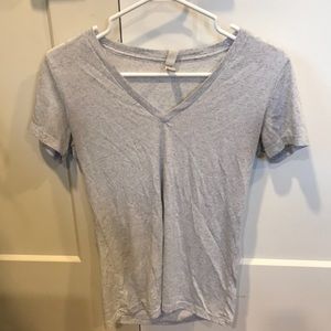 Bella canvas Grey v-neck t-shirt